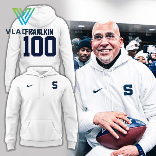 New Coach James Franklin 100 Wins Penn State Football Hoodie