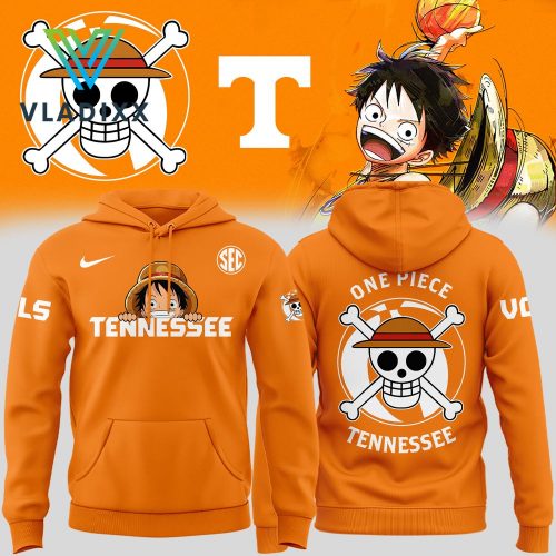 New One Piece Tennessee Men’s Basketball Orange Hoodie