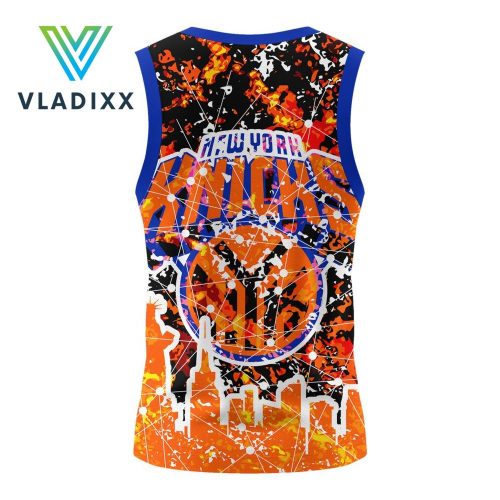 New York Knicks NBA Design Concept Basketball Jersey