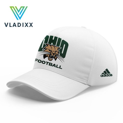 Ohio Bobcats Football 2024 White Hoodie Pants Cap