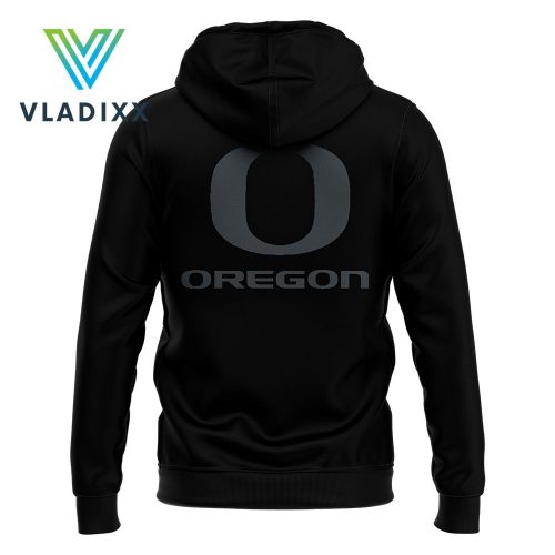 Oregon Ducks BIG Nike Black Zip Hoodie 2024