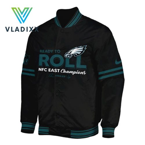 Philadelphia Eagles NFC East Division Champions Baseball Jacket