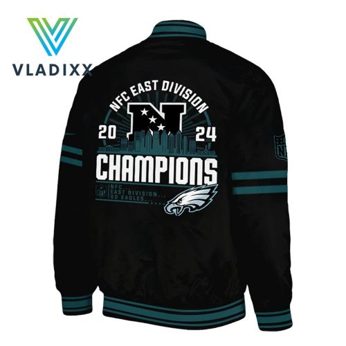 Philadelphia Eagles NFC East Division Champions Baseball Jacket