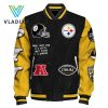 Detroit Lions NFL Back In Black 2024 Baseball Jacket