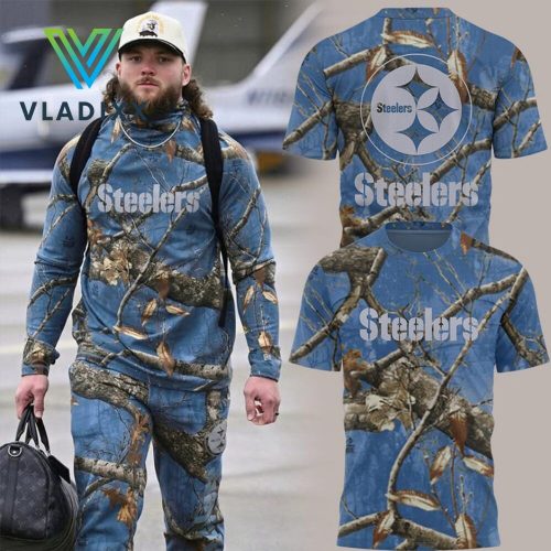 Pittsburgh Steelers Realtree Blue Shirt