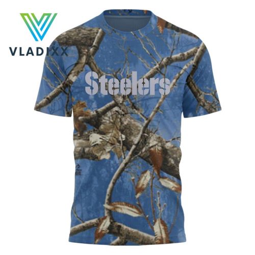 Pittsburgh Steelers Realtree Blue Shirt