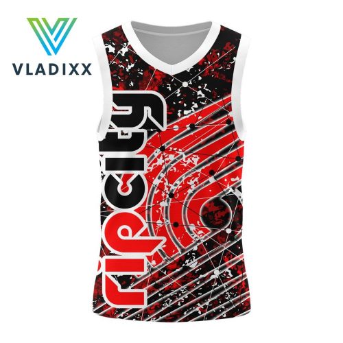 Portland Trail Blazers NBA Design Concept Basketball Jersey