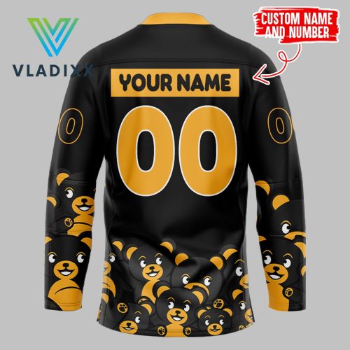 Providence Bruins Personalization Black Hockey Jersey 2024