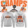 Bobcats & Gamecocks 2024 Cure Bowl Champions Black Hoodie