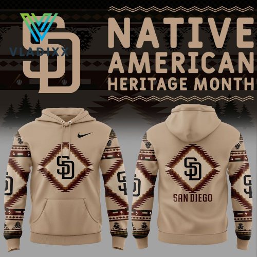 San Diego Padres Native American Heritage Nike Hoodie, Pants, Cap