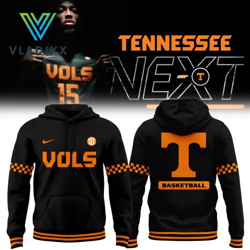 Tennessee Volunteers Basketball Hoodie Dark Mode Nike Hoodie