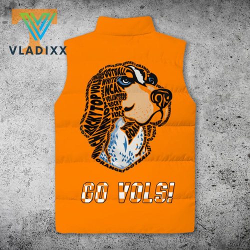 Tennessee Volunteers Football Sleeveless Puffer Down Vest