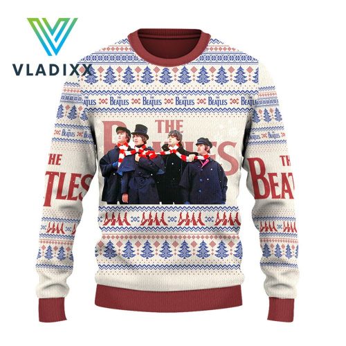 The Beatles Christmas Ugly Sweater