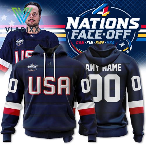 USA Hockey Home 4 Nations Face-Off 2025 Hoodie