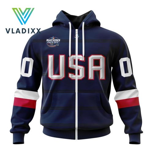 USA Hockey Home 4 Nations FaceOff 2025 Hoodie