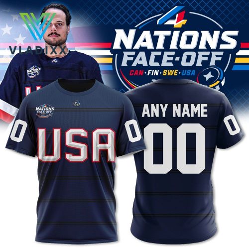 USA Hockey Home 4 Nations Face-Off 2025 Shirt