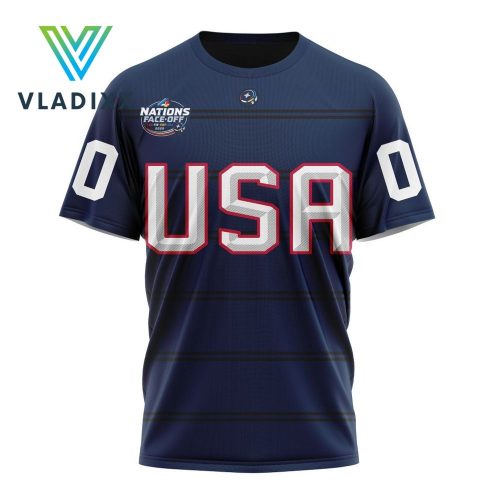 USA Hockey Home 4 Nations Face-Off 2025 Shirt