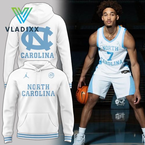 Wednesday’s WhiteOut North Carolina Basketball White And Blue Hoodie