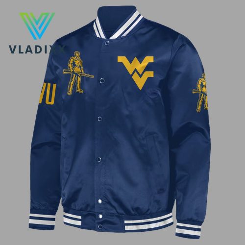 West Virginia Mountaineers Football Baseball Jacket 2024