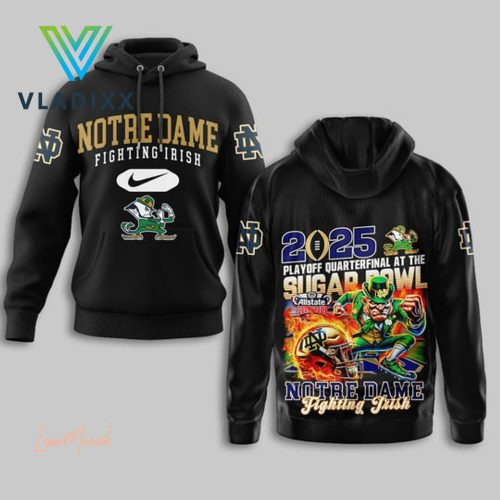 Notre Dame Football Sugar Bowl 2025 Hoodie