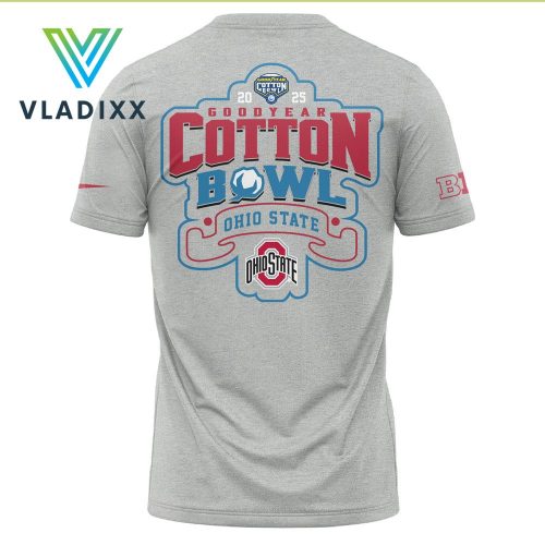 Ohio State 2025 Cotton Bowl Champions Limited Gray Shirt