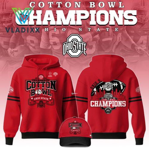 Ohio State Football Cotton Bowl Champs 2025 Hoodie Set