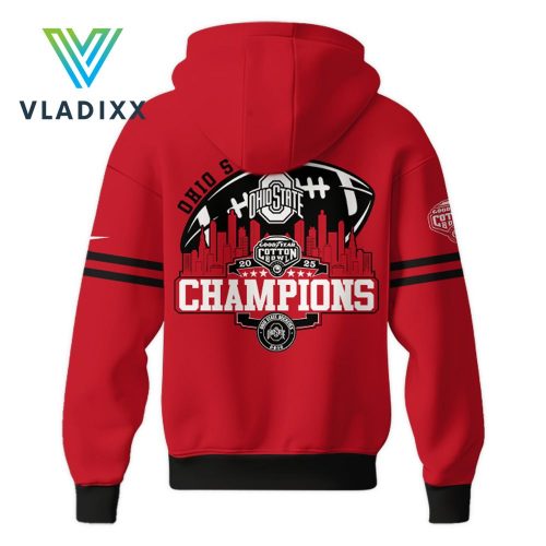 Ohio State Football Cotton Bowl Champs 2025 Hoodie Set