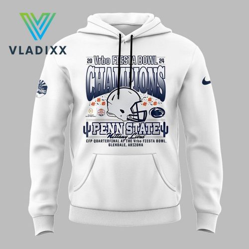 Penn State FIESTA BOWL CHAMPIONS White Hoodie 2025