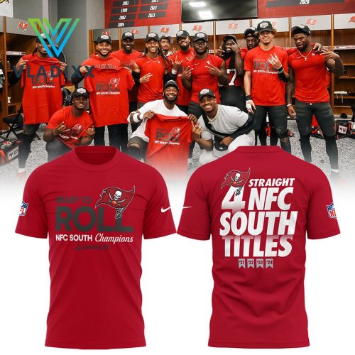 Tampa Bay Buccaneers NFC South Division Champions Red Shirt