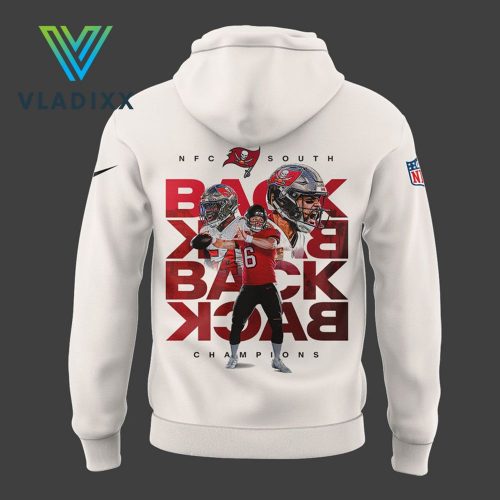 Tampa Bay Buccaneers NFC South Division Champions White Hoodie Set