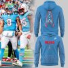 Tennessee Titans NFL 2025 The Oilers Throwback Gray Hoodie Set