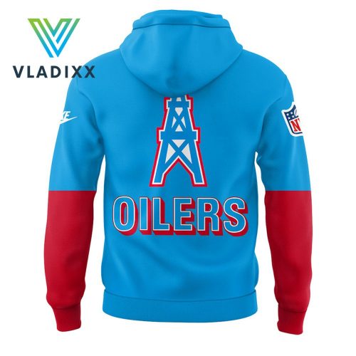 The Oilers Throwback Limited Edition Blue Hoodie