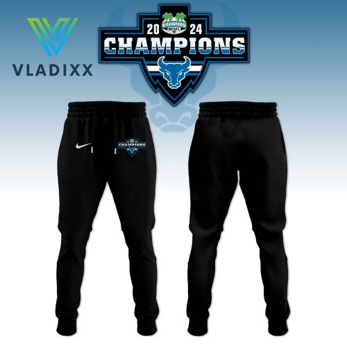 UB Bulls Bahamas Bowl 2025 Champions Black Hoodie Set